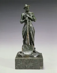Ouvrier avec pelle